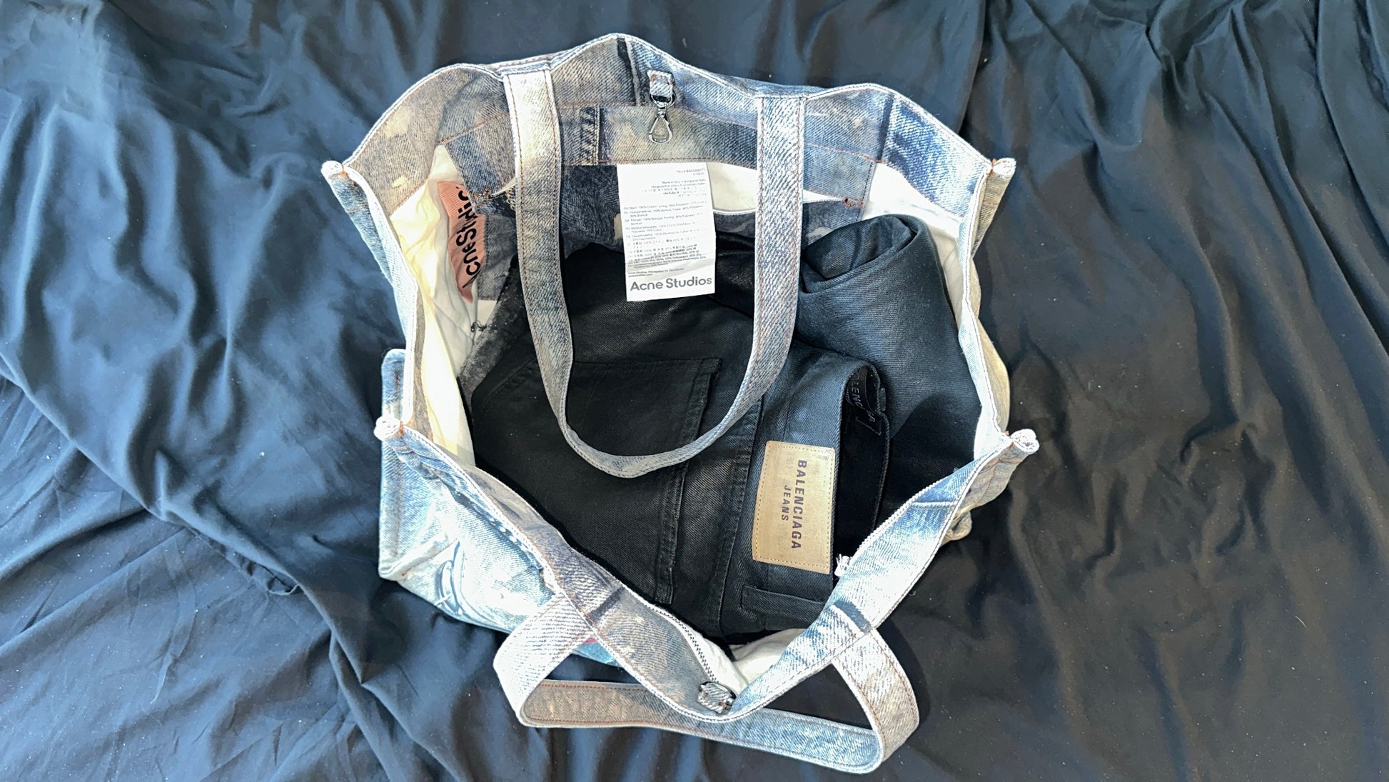 Acne studio denim bag - Private property 