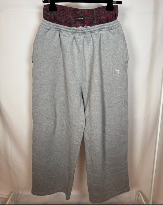 Balenciaga boxer sweats pants
